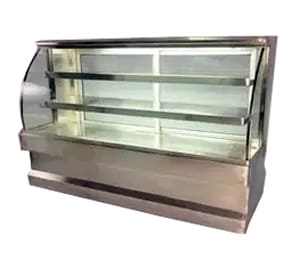Bend Glass Cold Display Counter