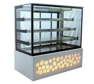 Plain Glass Hot Display Counter
