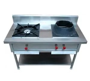 Two Burner Chinese Gas Range With Us